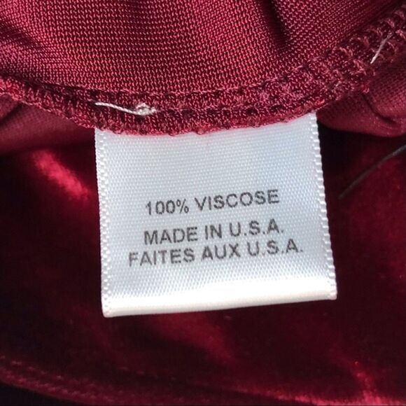 Misa Los Angeles Aliya Velvet Pant Wide Leg High Rise Vacation Holiday Date XS - Picture 11 of 12